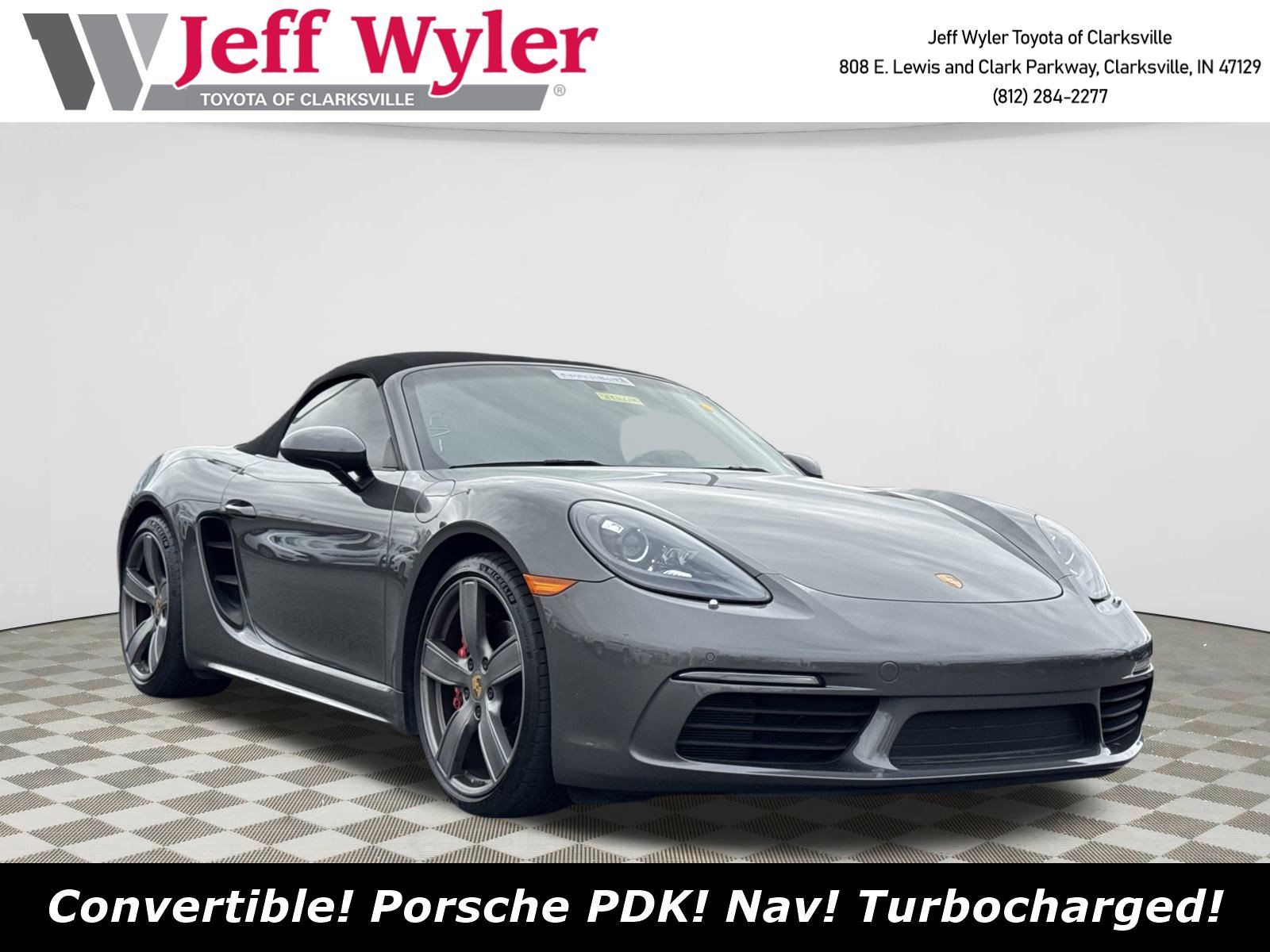 Used 2017 Porsche 718 Boxster S image 1