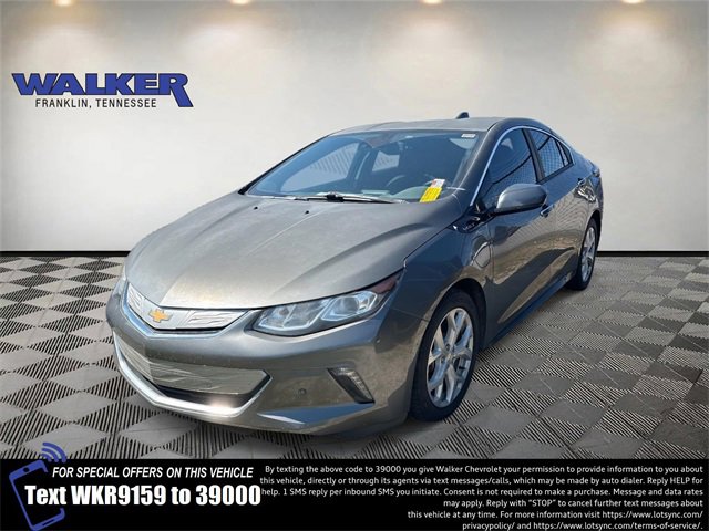 Used 2017 Chevrolet Volt Premier w/ Driver Confidence II Package