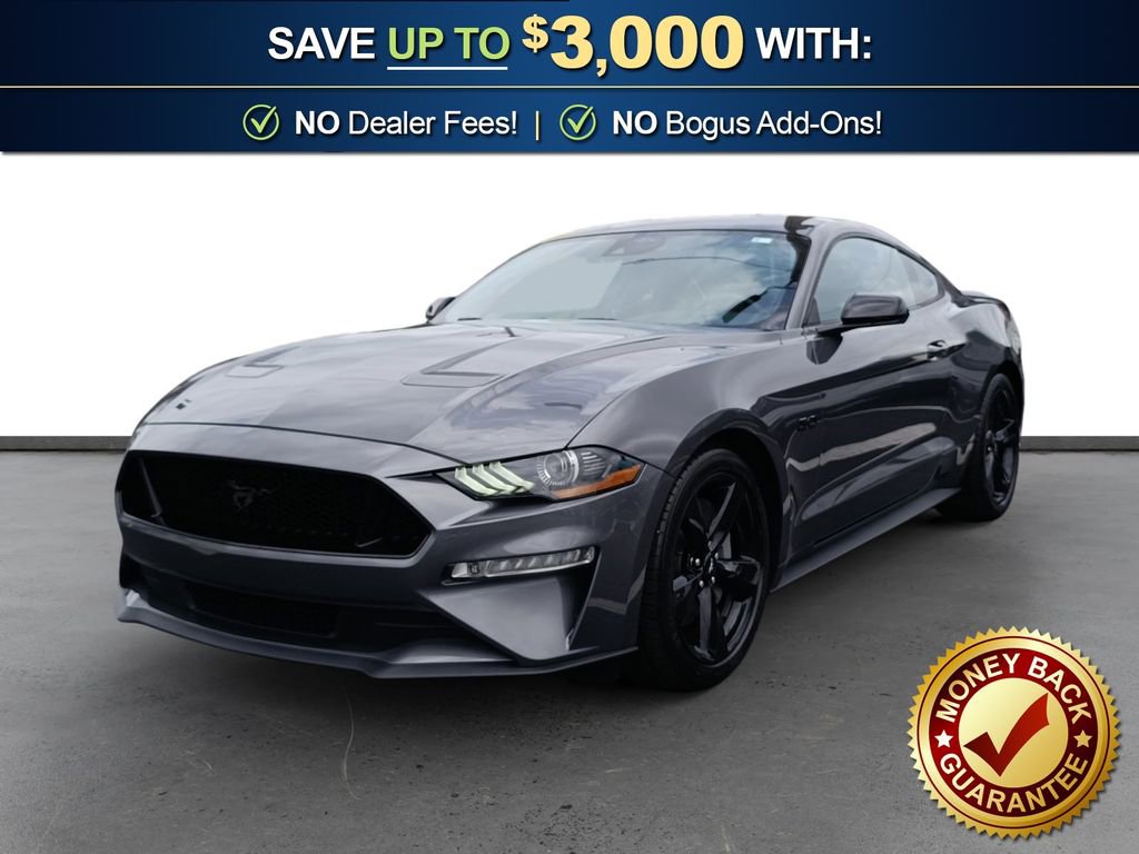 Used 2021 Ford Mustang GT Premium w/ Black Accent Package RWD image 1