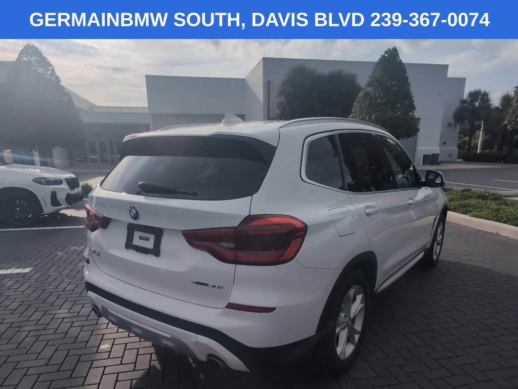 Used 2020 BMW X3 xDrive30i w/ Convenience Package AWD/4WD image 8