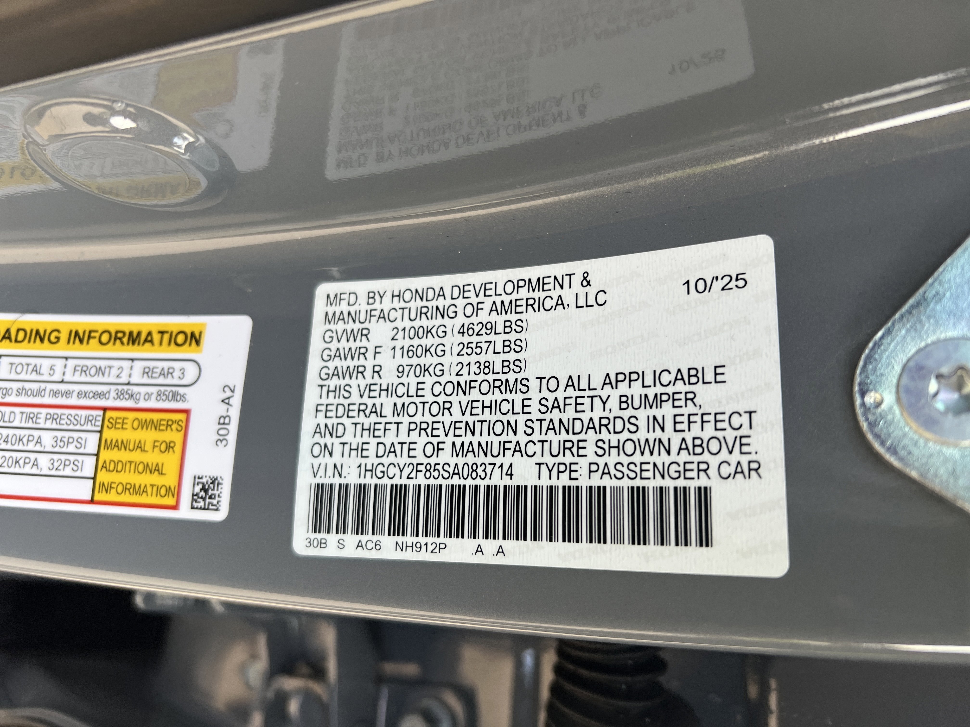 Used 2025 Honda Accord Touring image 32