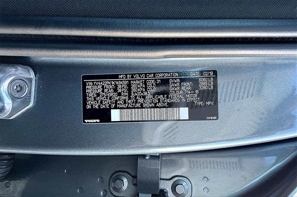 Used 2019 Volvo XC90 T6 Momentum w/ Advanced Package image 30