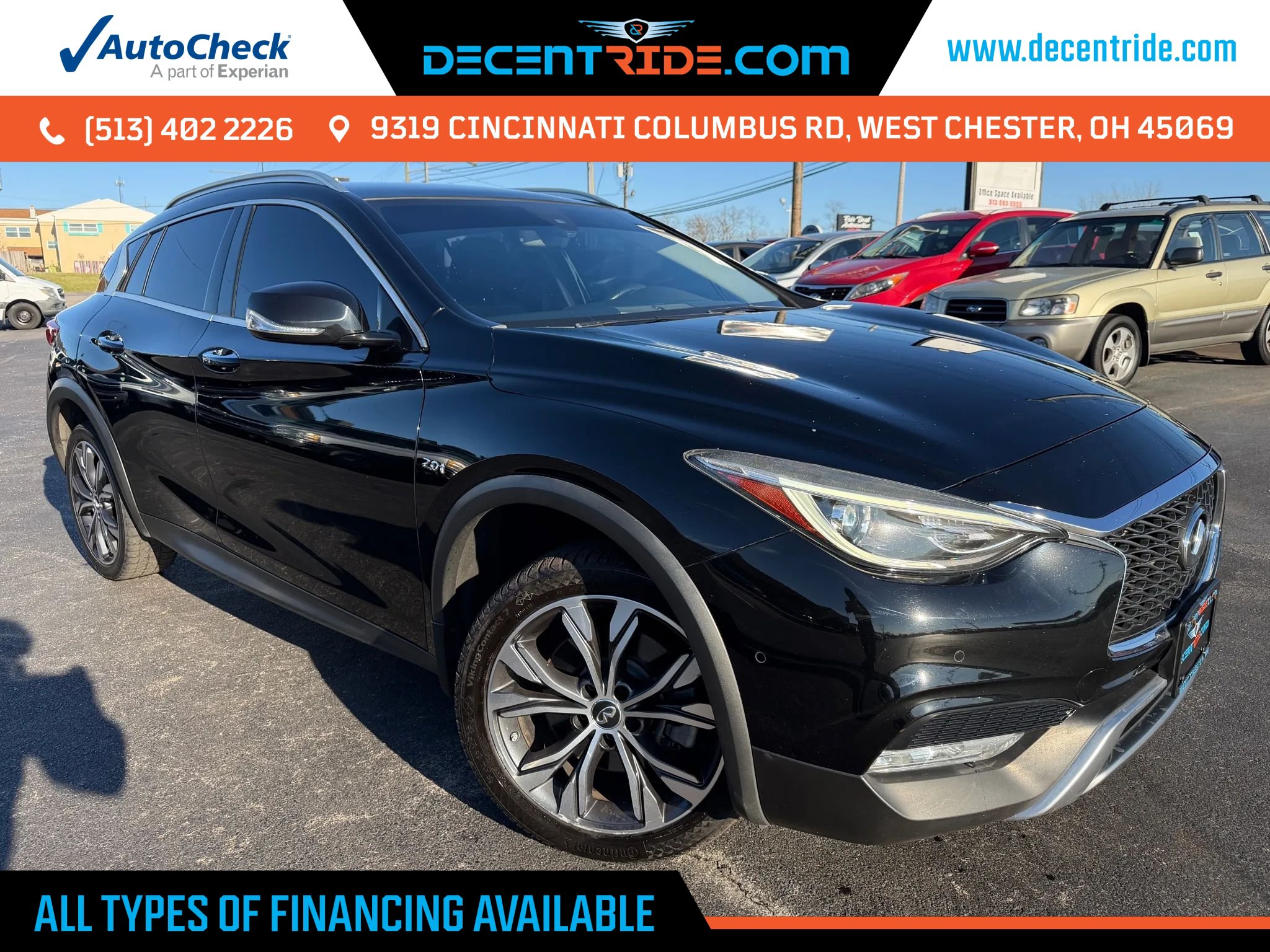 Used 2018 INFINITI QX30 Premium w/ Navigation Package AWD/4WD image 1