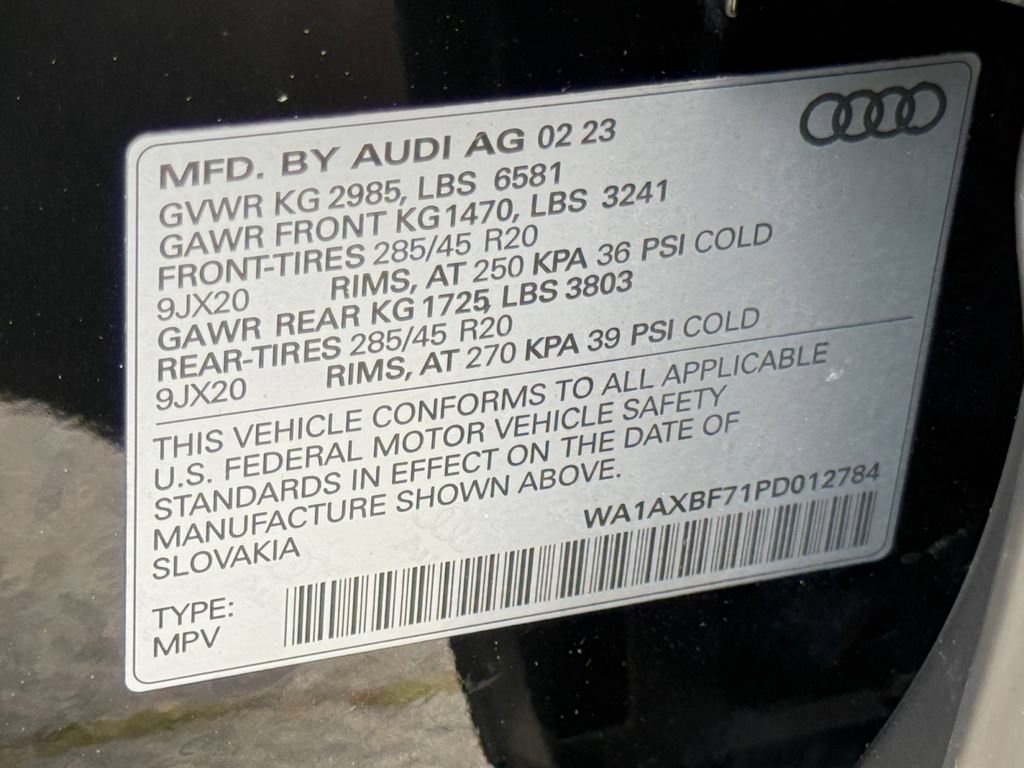 Used 2023 Audi Q7 3.0T Premium w/ Convenience Package AWD/4WD image 29