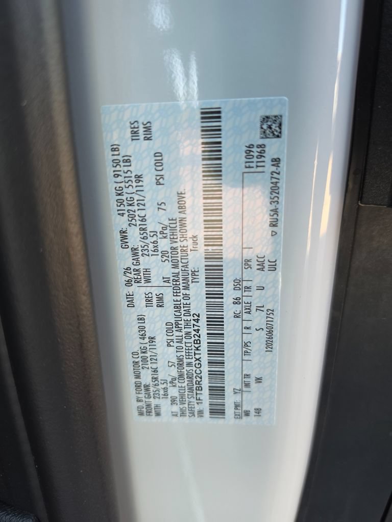 New 2026 Ford Transit 250 148 Medium Roof Extended AWD image 10