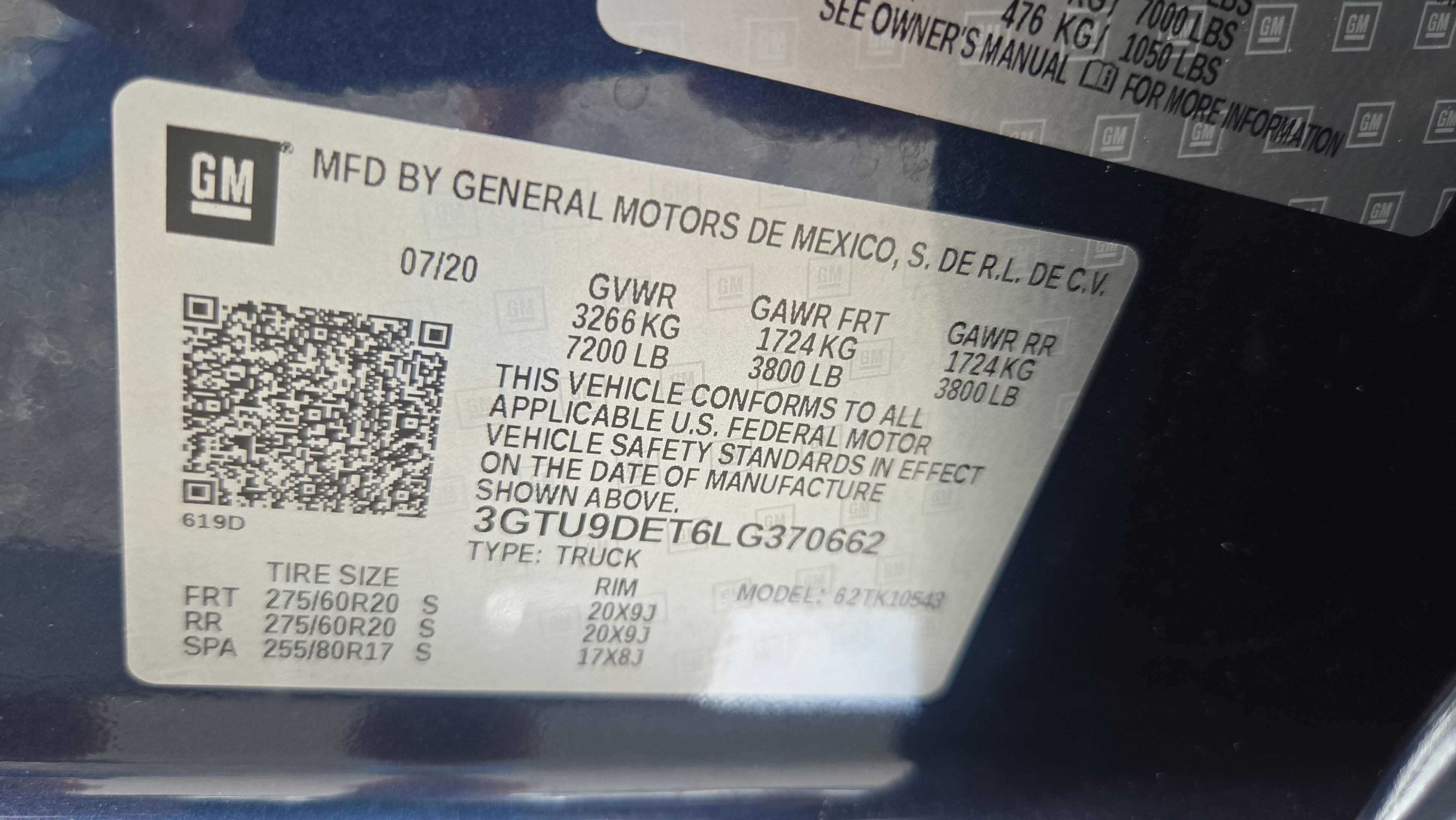 Certified 2020 GMC Sierra 1500 SLT w/ SLT Premium Plus Package AWD/4WD image 17
