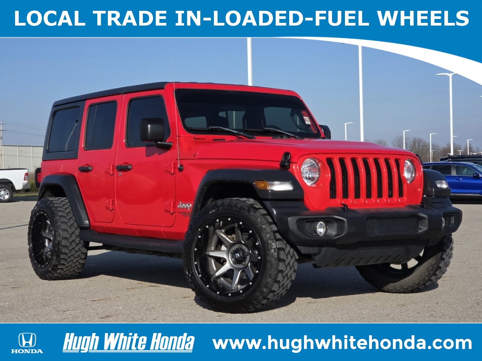 Used 2018 Jeep Wrangler Unlimited Sport S image 1