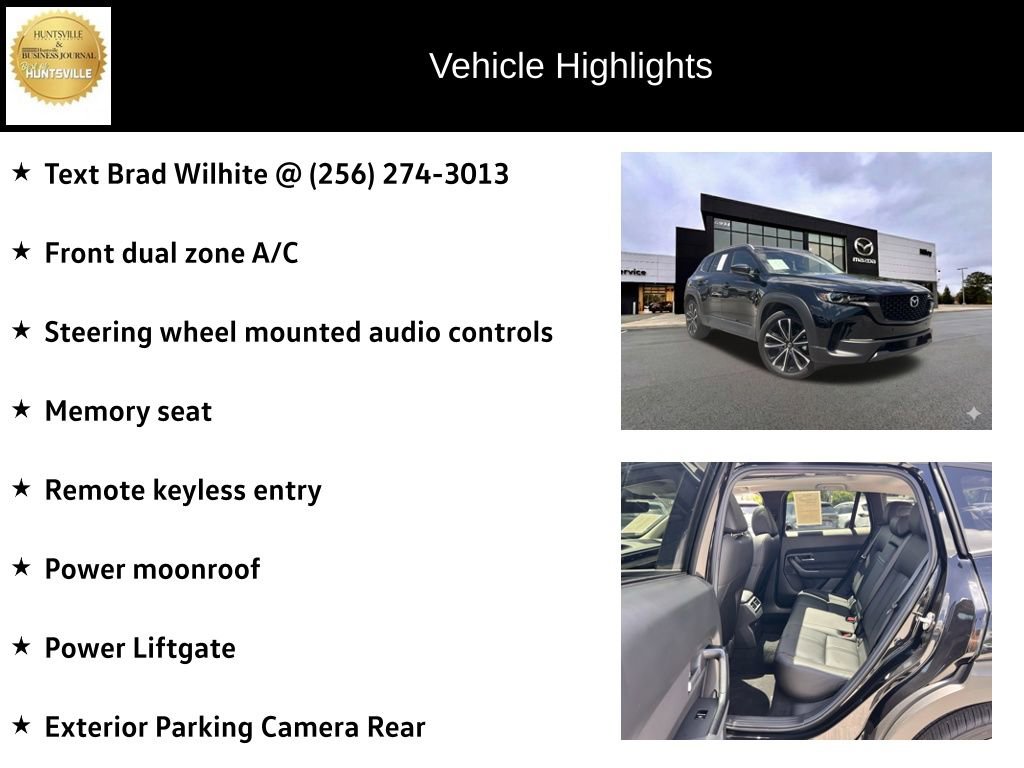 Certified 2026 MAZDA CX-50 AWD 2.5 S w/ Premium Package image 7
