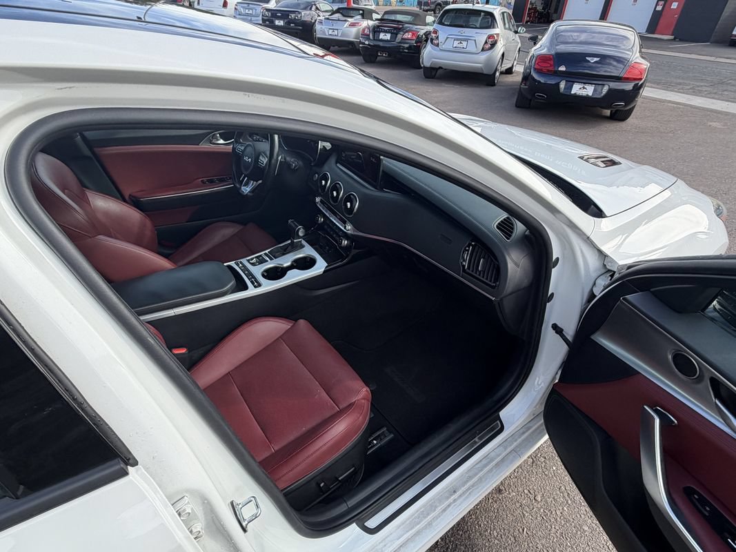 Used 2022 Kia Stinger GT1 w/ Red Interior Color Package AWD/4WD image 9