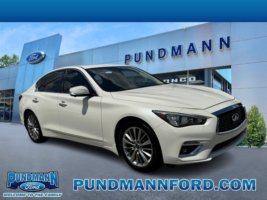 Used 2023 INFINITI Q50 Luxe w/ Cargo Package