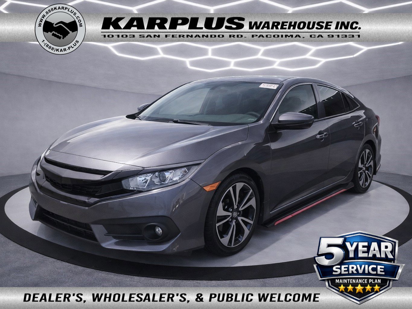 Used 2018 Honda Civic EX-L image 1