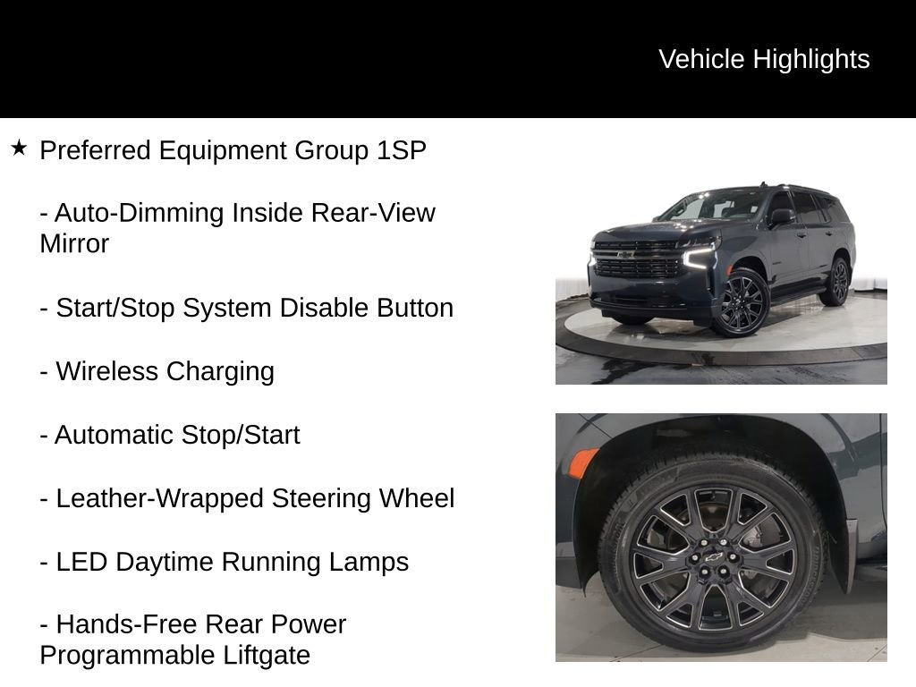 Used 2022 Chevrolet Tahoe RST w/ Luxury Package AWD/4WD image 13