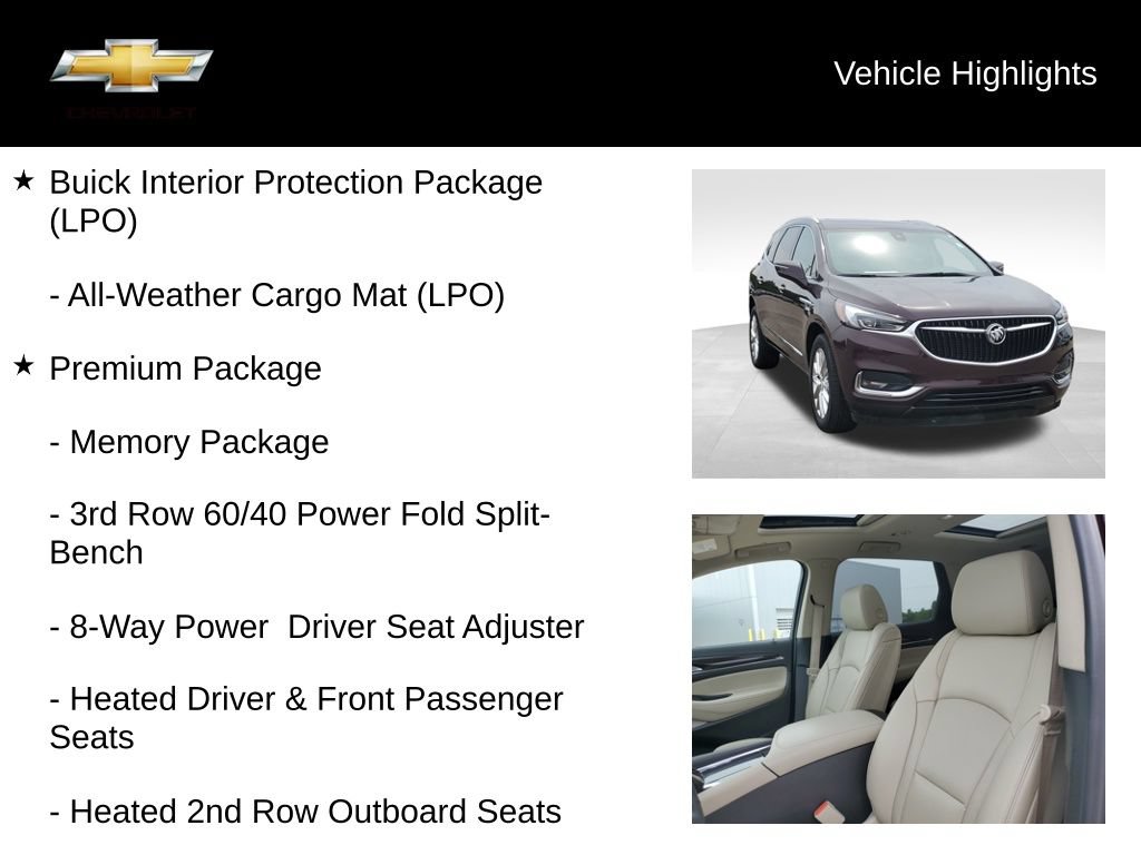 Used 2019 Buick Enclave Premium w/ Experience Buick Package AWD/4WD image 20