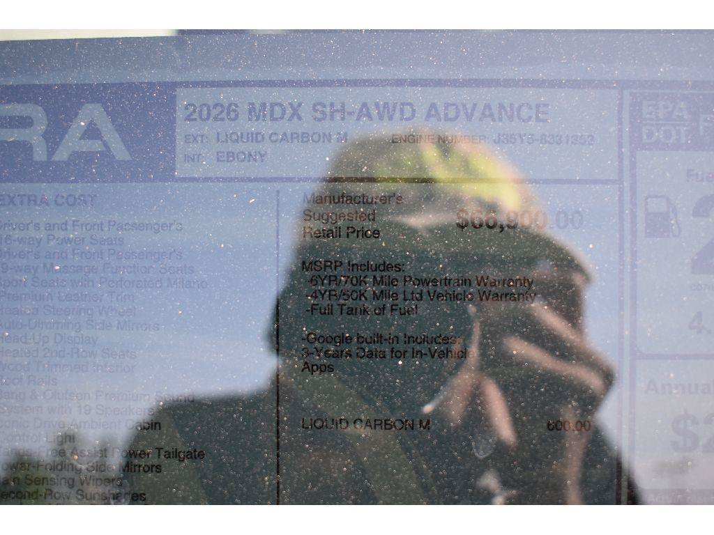 New 2026 Acura MDX w/ Advance Package AWD/4WD image 40