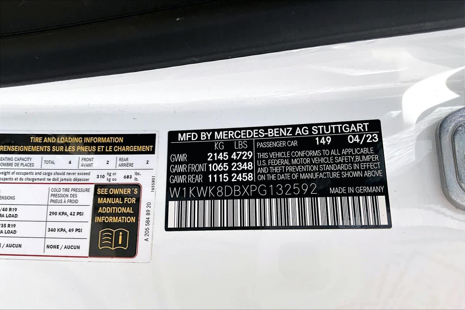 Certified 2023 Mercedes-Benz C 300 Cabriolet image 38