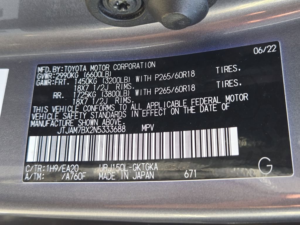 Certified 2022 Lexus GX 460 Premium AWD/4WD image 33