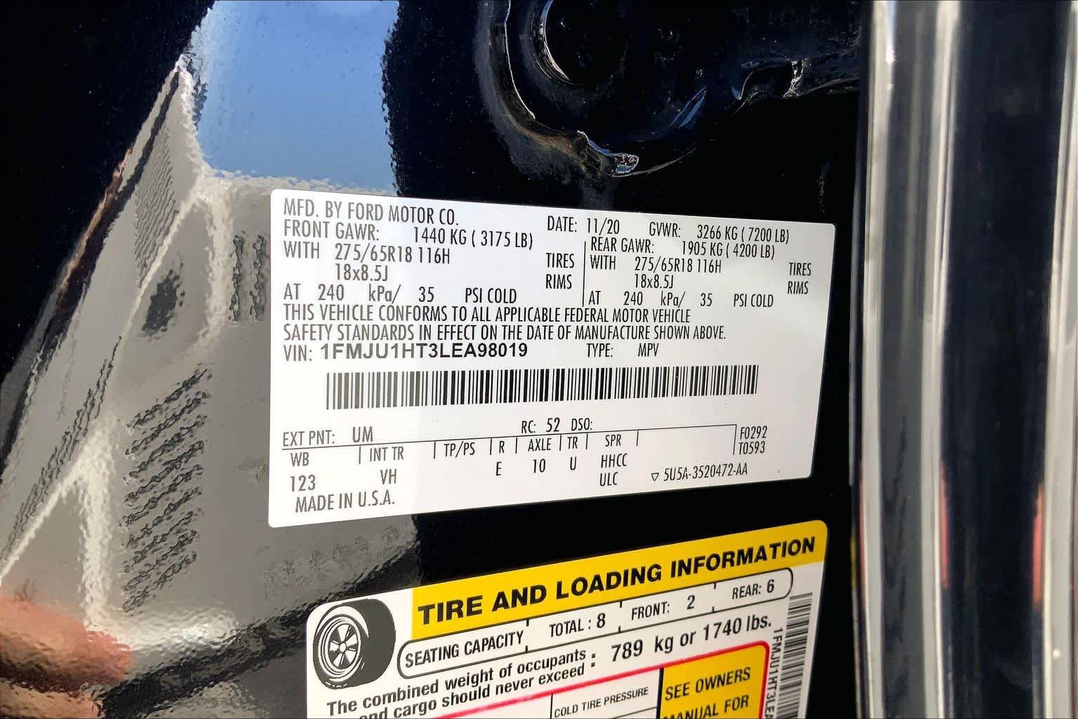 Used 2020 Ford Expedition XLT w/ Equipment Group 202A image 36