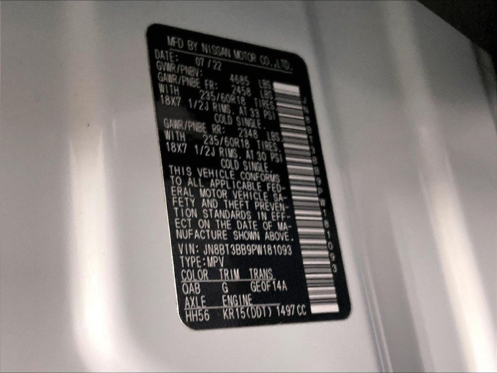 Certified 2023 Nissan Rogue SV AWD/4WD image 35