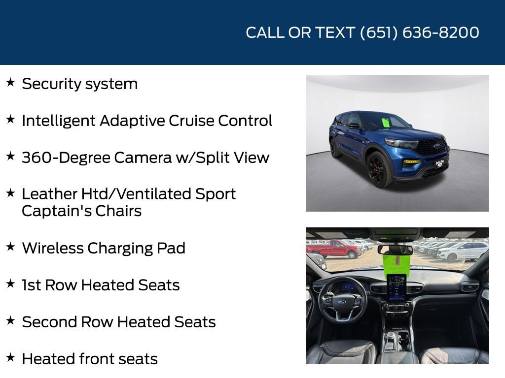 Used 2022 Ford Explorer ST w/ Equipment Group 401A AWD/4WD image 30