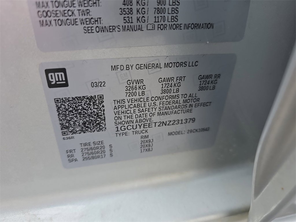 Certified 2022 Chevrolet Silverado 1500 RST image 34