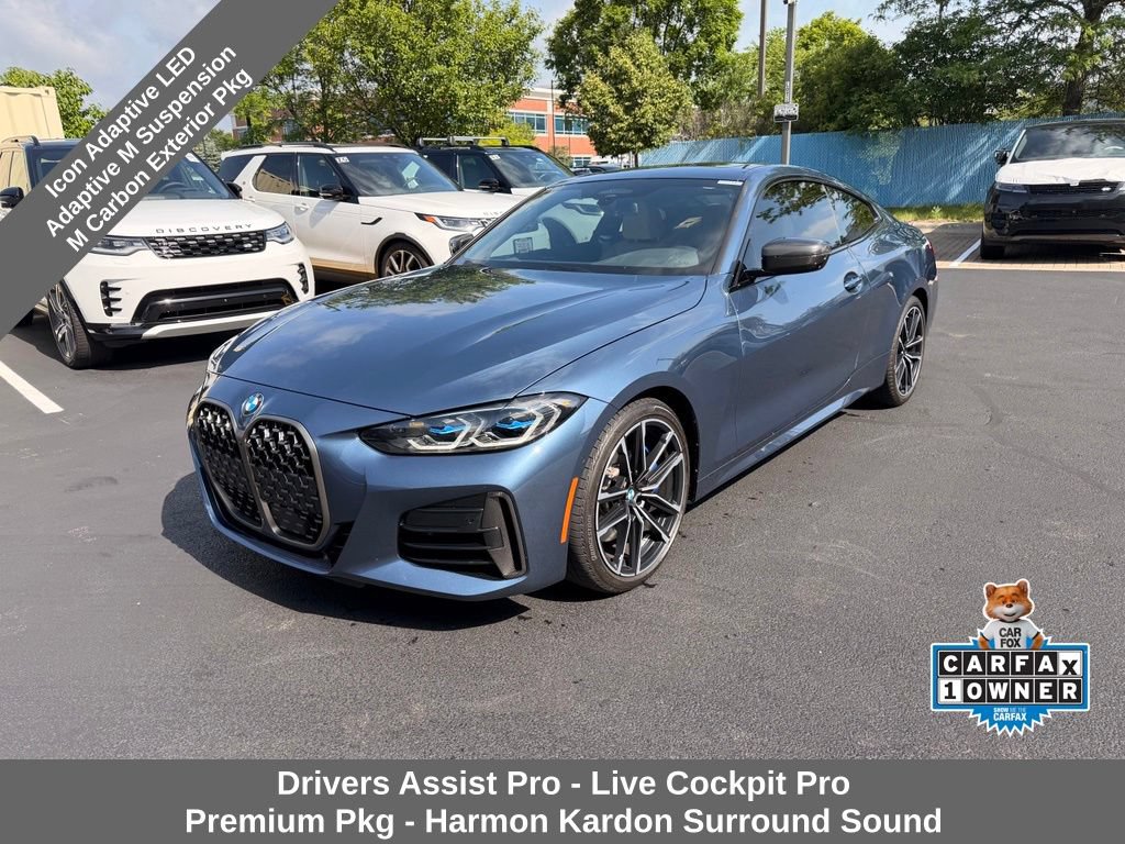 Used 2022 BMW 440i xDrive Coupe w/ M Carbon Exterior Package AWD/4WD image 1