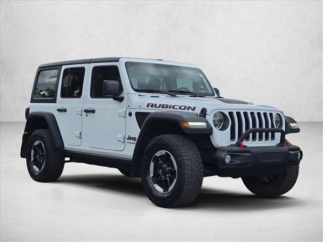 Used 2022 Jeep Wrangler Unlimited Rubicon w/ Steel Bumper Group AWD/4WD image 3