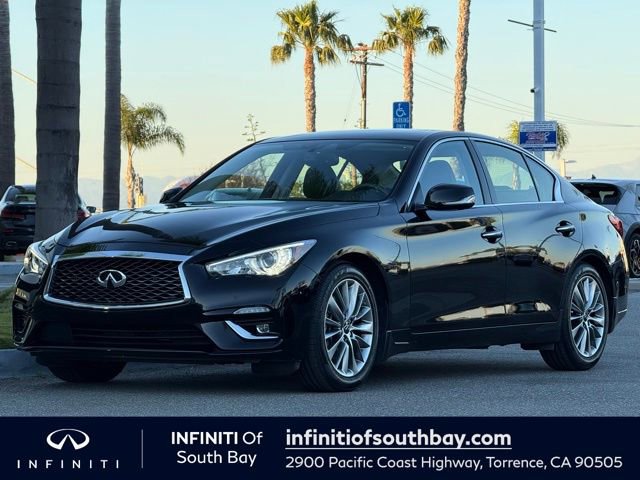 Certified 2023 INFINITI Q50 Luxe w/ Cargo Package image 1