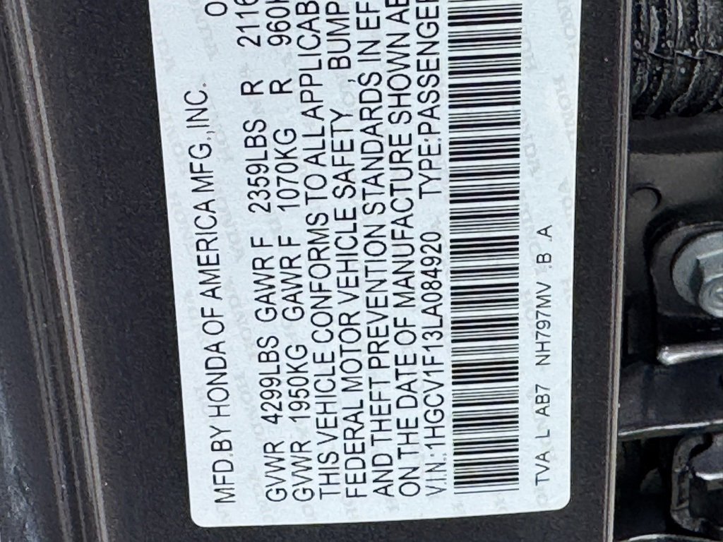 Used 2020 Honda Accord LX image 38