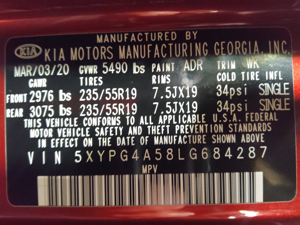 Used 2020 Kia Sorento S image 33