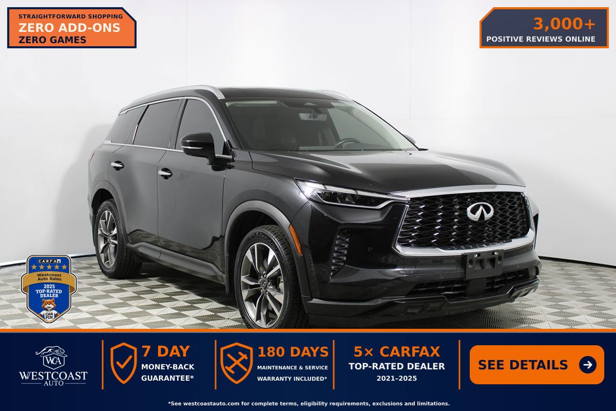 Used 2023 INFINITI QX60 Luxe w/ Cargo Package AWD/4WD image 1