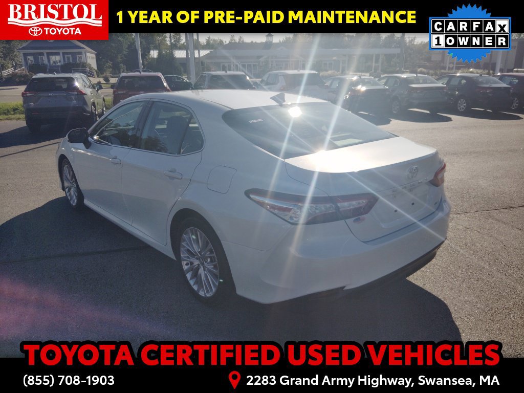 Certified 2019 Toyota Camry XLE FWD image 8