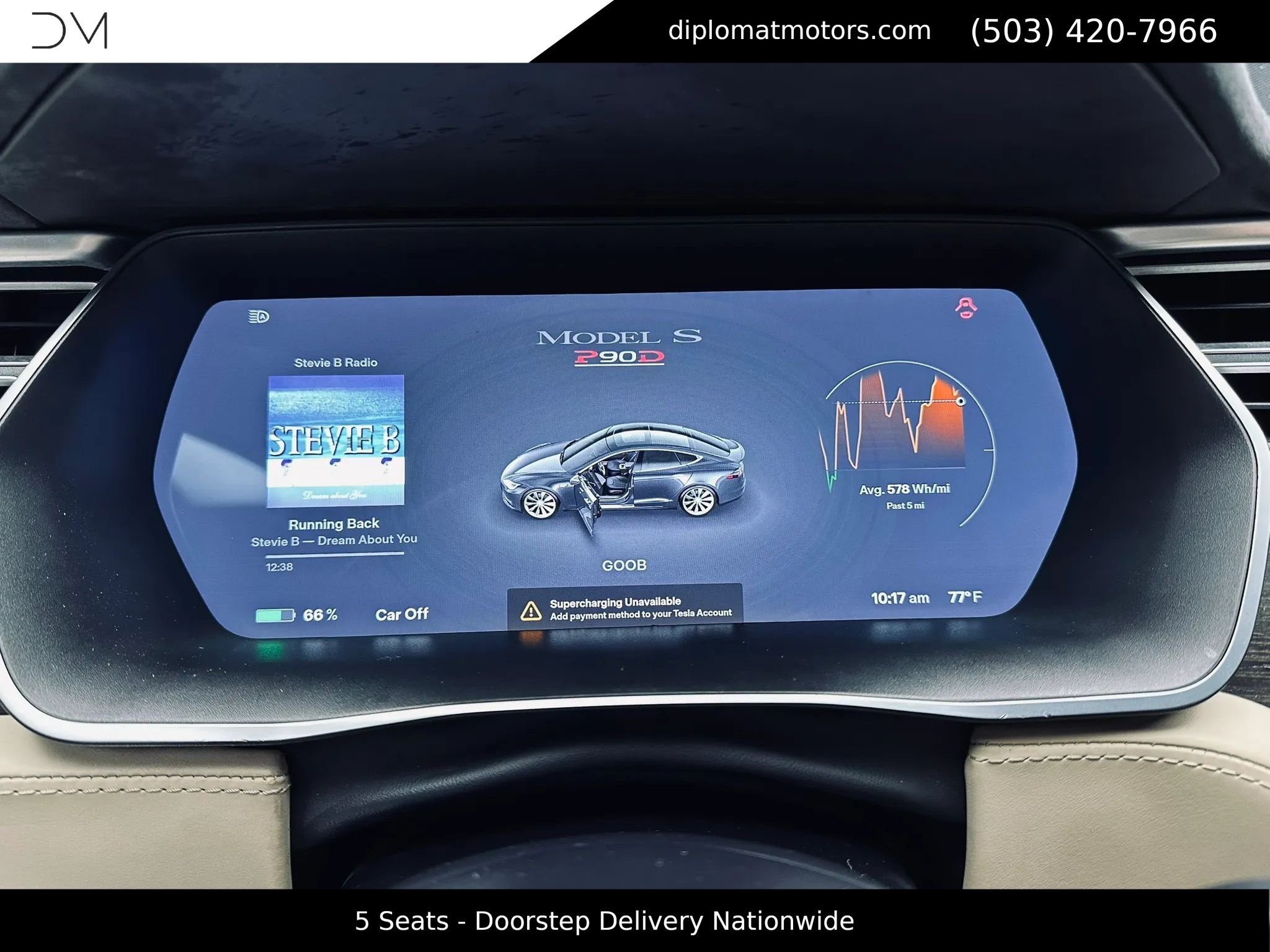 Used 2016 Tesla Model S P90D AWD/4WD image 32