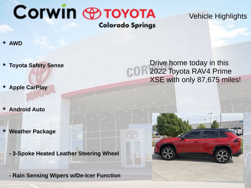Used 2022 Toyota RAV4 XSE w/ Weather Package AWD/4WD image 7