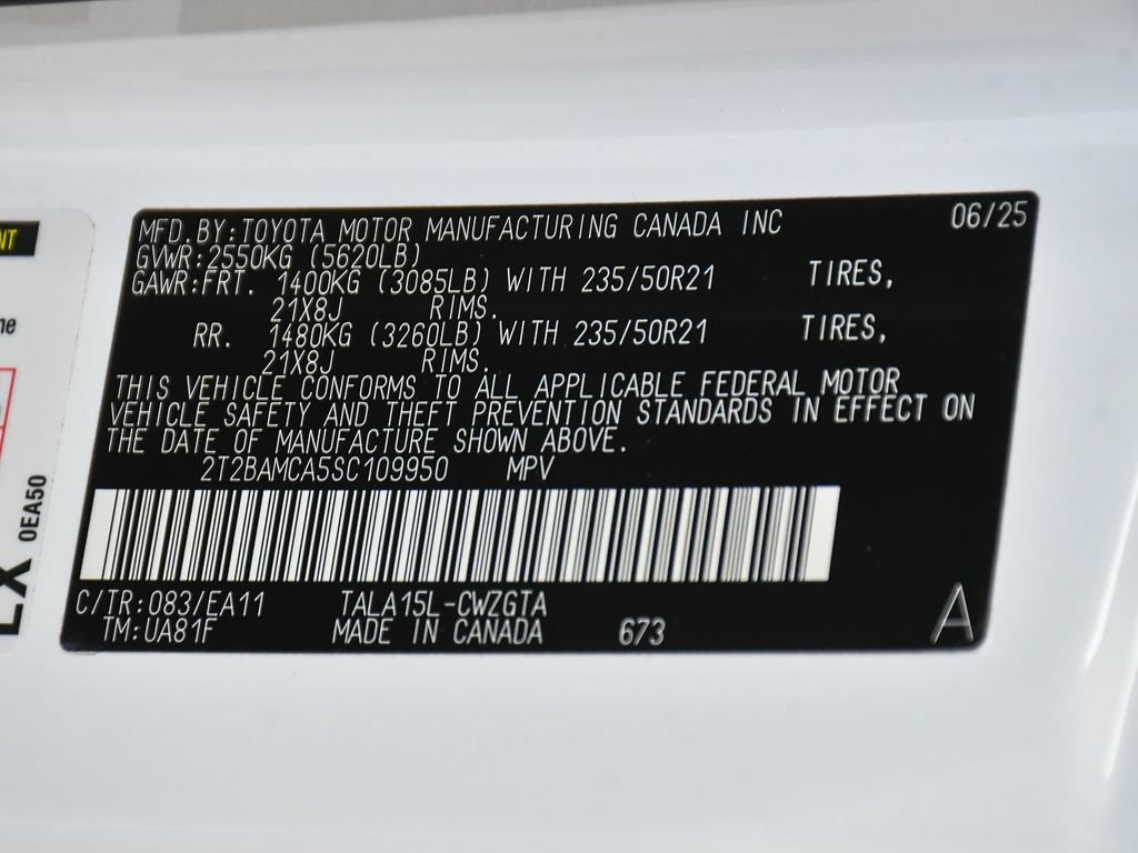 Used 2025 Lexus RX 350 F Sport w/ Accessory Package AWD/4WD image 20