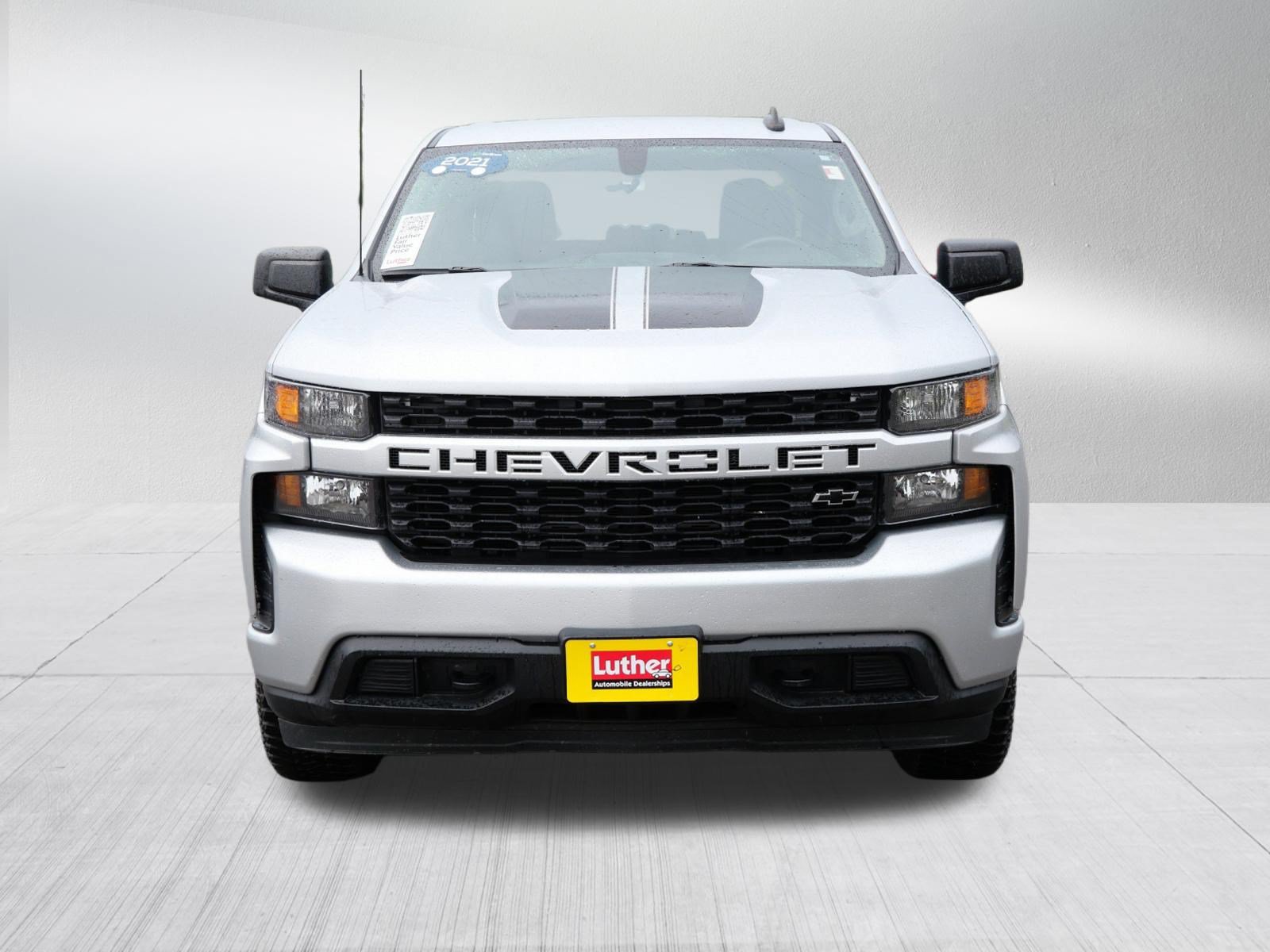 Certified 2021 Chevrolet Silverado 1500 Custom w/ Rally Edition AWD/4WD image 2