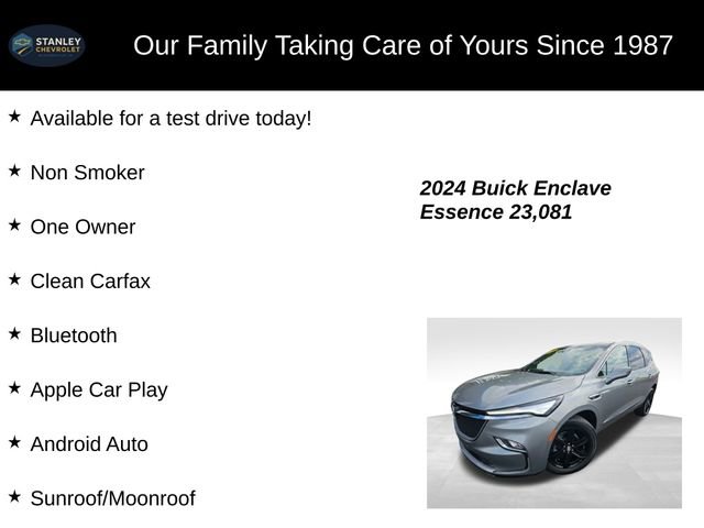 Used 2024 Buick Enclave Essence w/ Experience Buick Package image 9