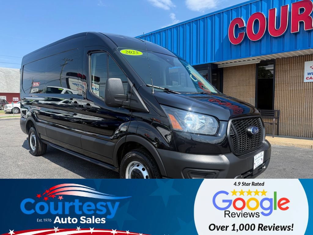 Used 2025 Ford Transit 150 148 Medium Roof w/ Load Area Protection Package RWD image 1