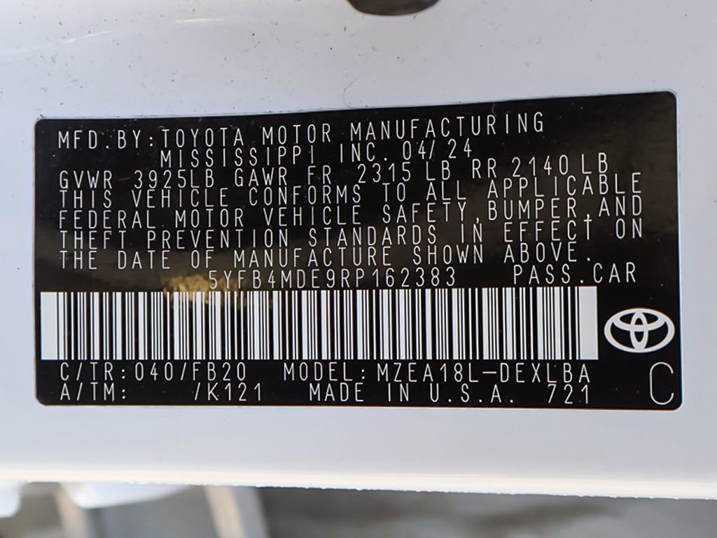Used 2024 Toyota Corolla LE FWD image 39