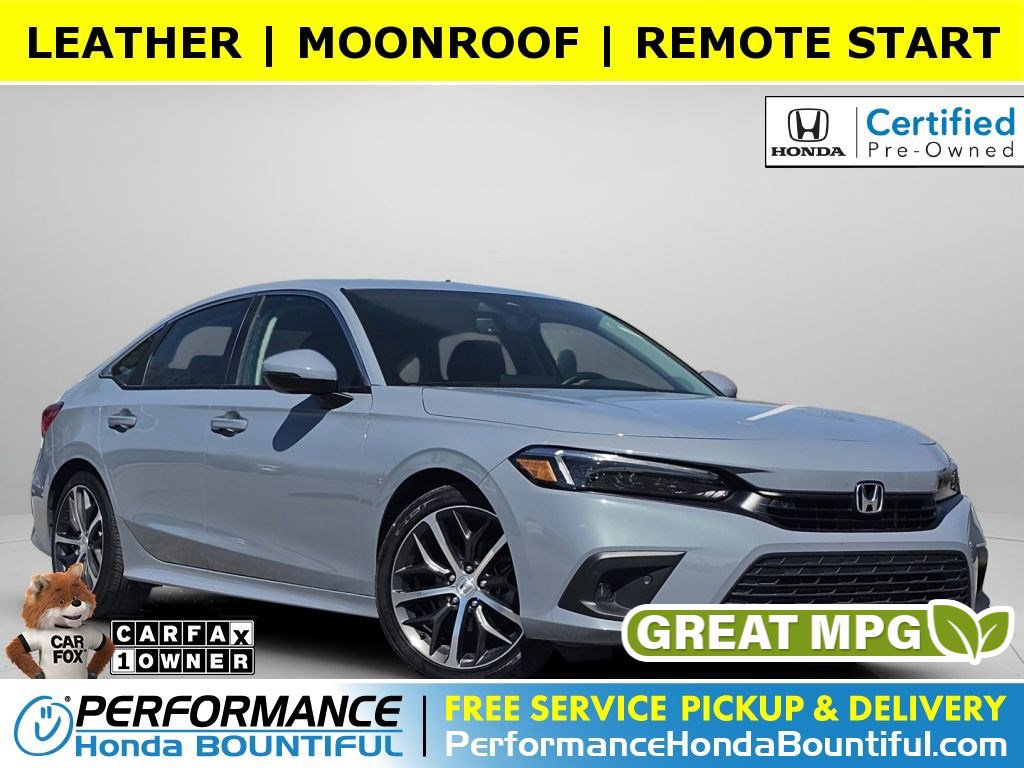 Certified 2023 Honda Civic Touring image 1