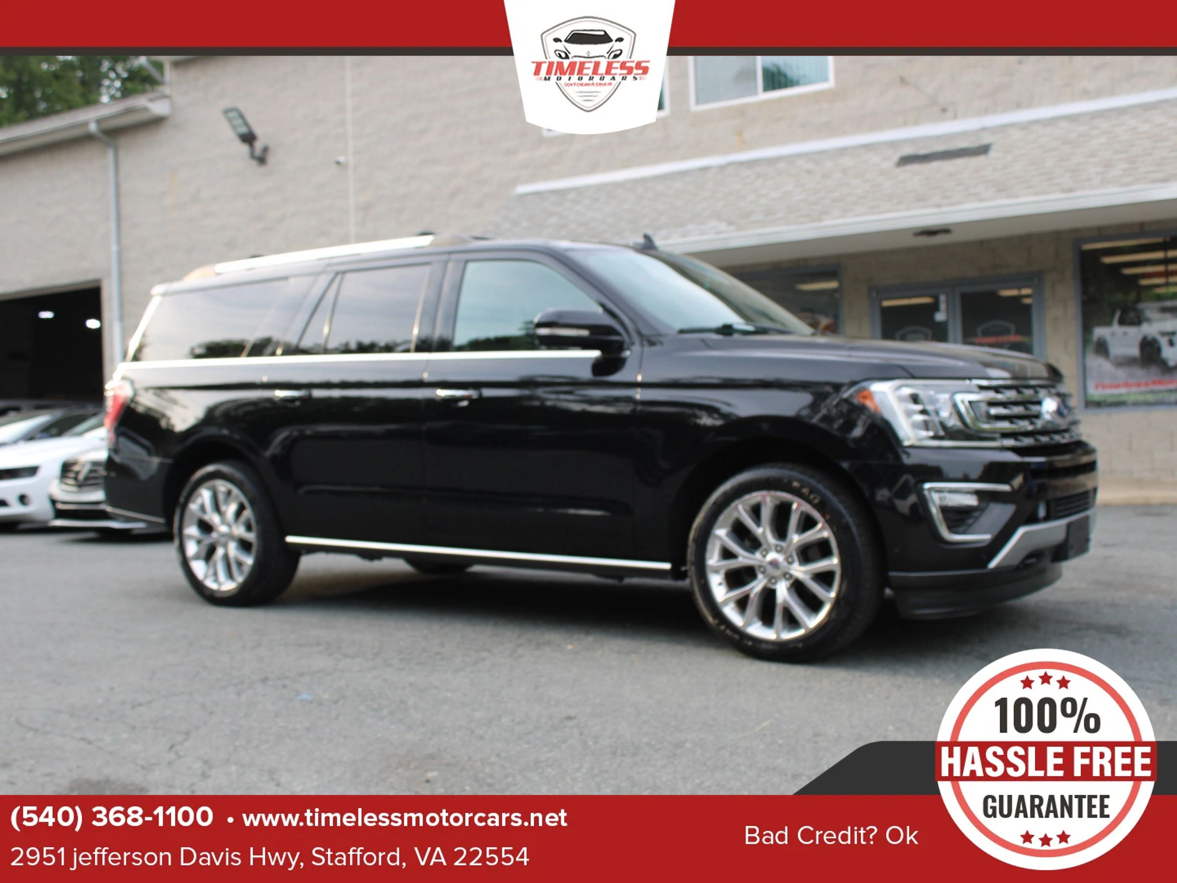 Used 2019 Ford Expedition Max Limited w/ Equipment Group 302A AWD/4WD image 1