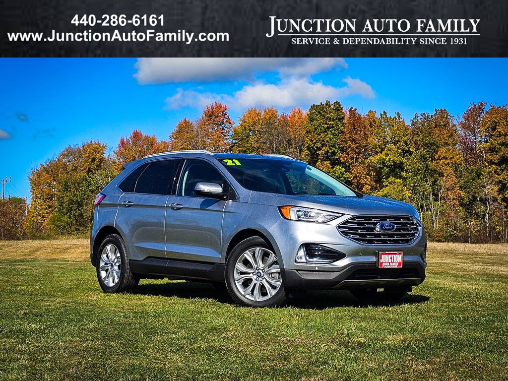 Used 2021 Ford Edge Titanium w/ Class II Trailer Tow Package