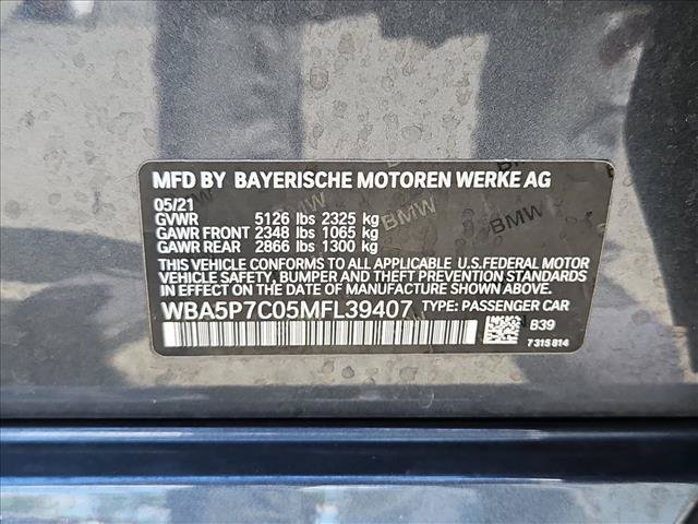 Used 2021 BMW 330e w/ Driving Assistance Package RWD image 24