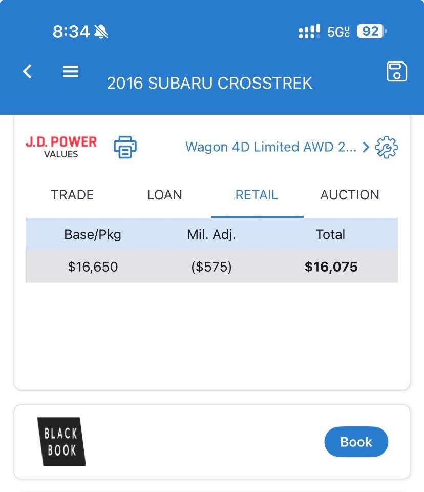 Used 2016 Subaru Crosstrek 2.0i Limited w/ Popular Package #2 image 23