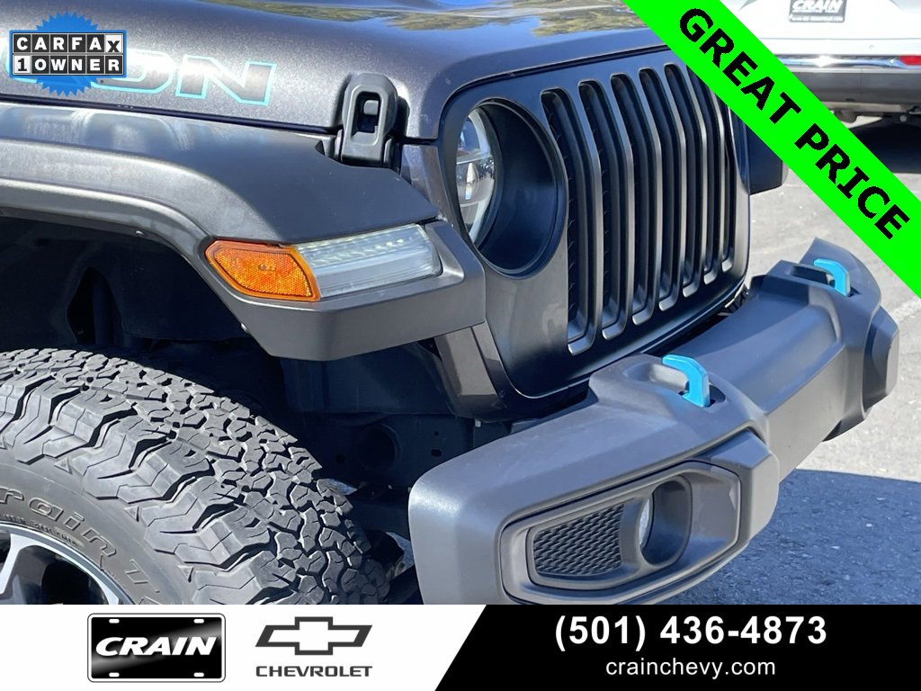 Used 2022 Jeep Wrangler Unlimited Rubicon 4xe w/ Cold Weather Group image 8
