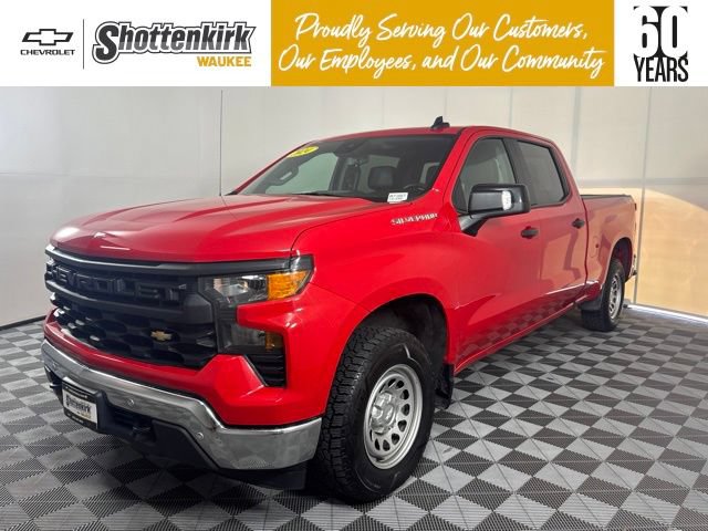 Used 2024 Chevrolet Silverado 1500 W/T w/ WT Value Package AWD/4WD video 1