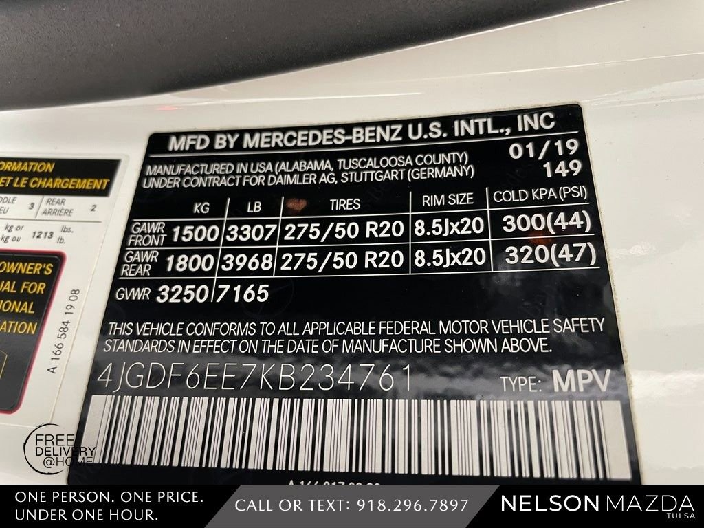 Used 2019 Mercedes-Benz GLS 450 4MATIC image 53