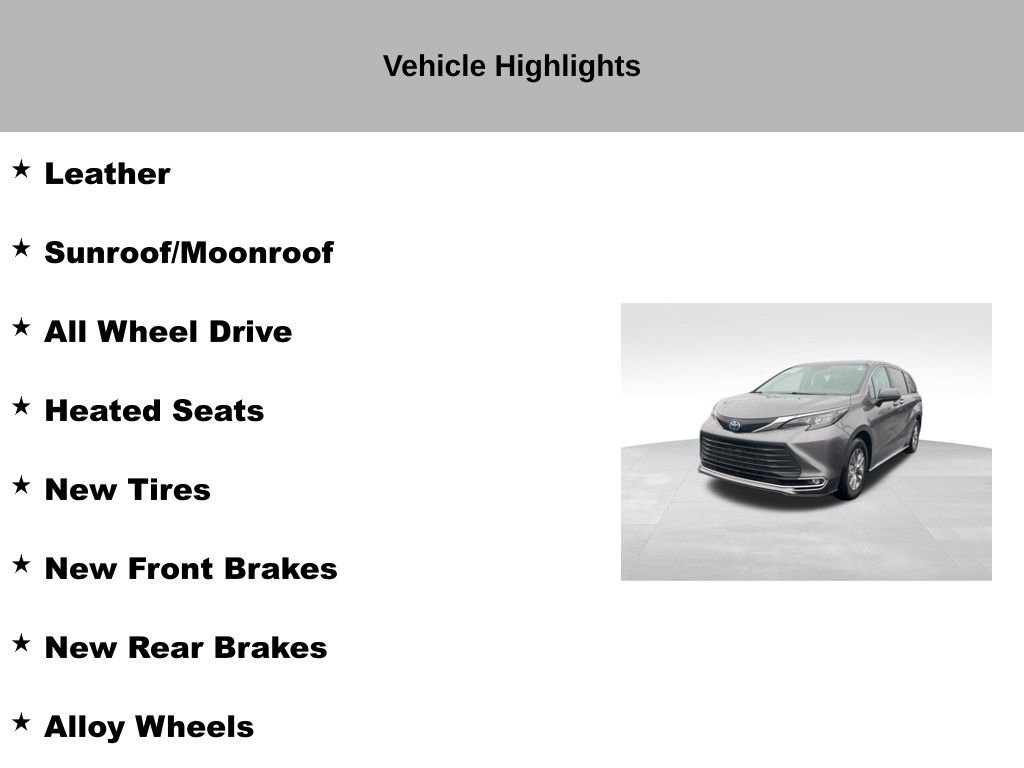 Used 2024 Toyota Sienna XLE image 9