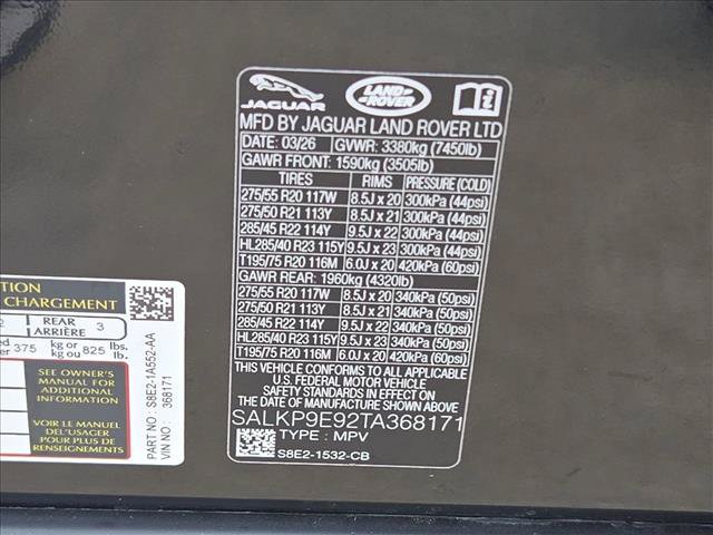 Used 2026 Land Rover Range Rover SE AWD/4WD image 25