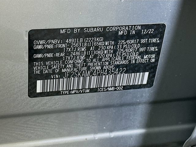 Certified 2023 Subaru Forester Wilderness AWD/4WD image 36