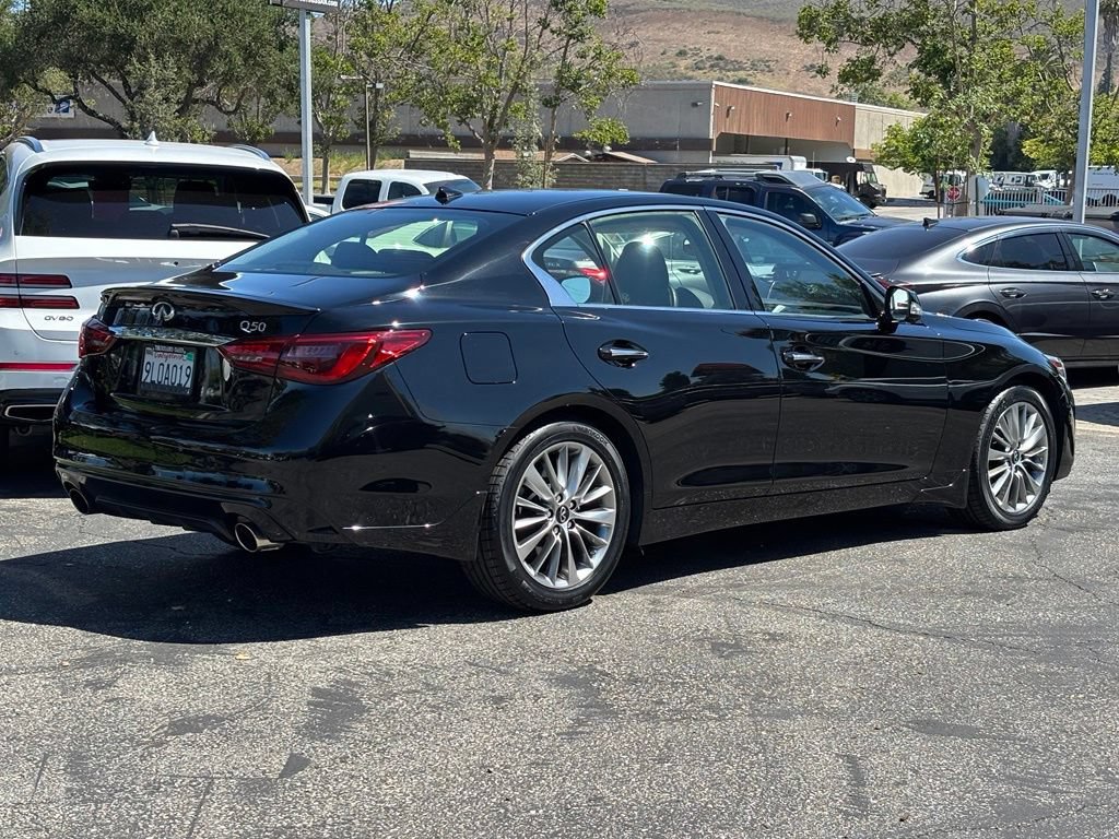 Certified 2024 INFINITI Q50 Luxe w/ Cargo Package RWD image 3